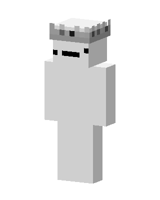 White Royal Minecraft white skin