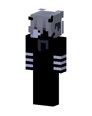 Shadow Horned Girl skin, 3D preview
