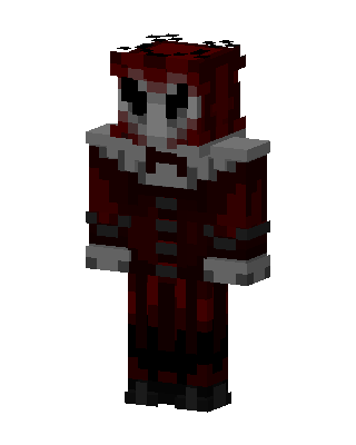 Red Hero skin, 3D preview