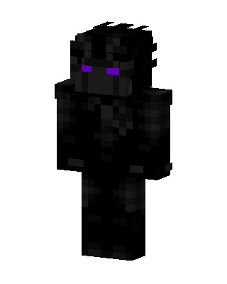 Shadow Enderman skin, 3D preview