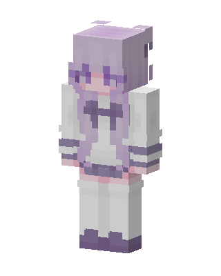 Lavender Cutie Minecraft cute skin