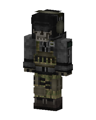Gray Gamer Boy Minecraft skin