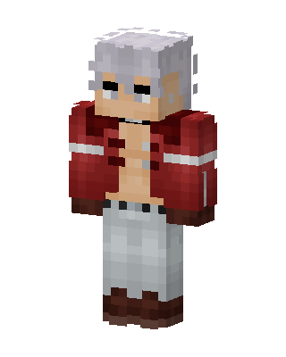 Red Player Boy skin, 3D preview