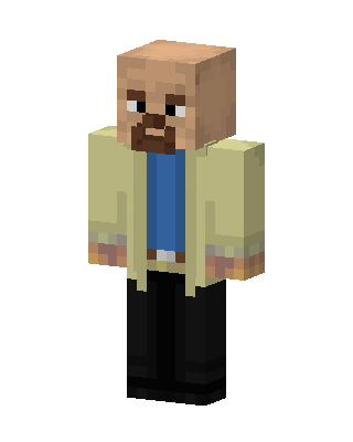 Gray Player Boy Minecraft skin