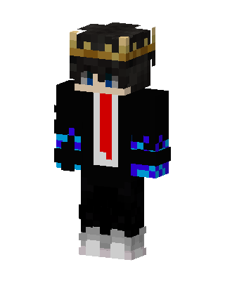 Crowned Suit Boy skin, 3D preview
