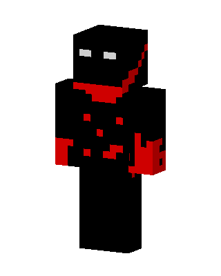 Black Villain Boy skin, 3D preview