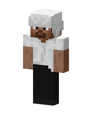 White Worker Boy Minecraft skin