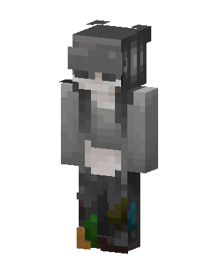 Orca Hoodie skin, 3D preview