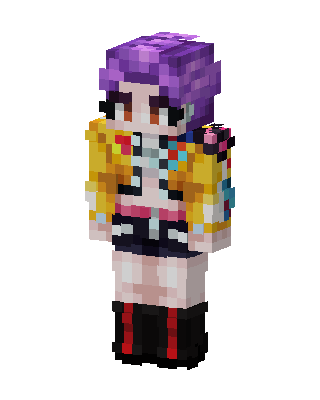 Neon Patch Jacket Minecraft skin