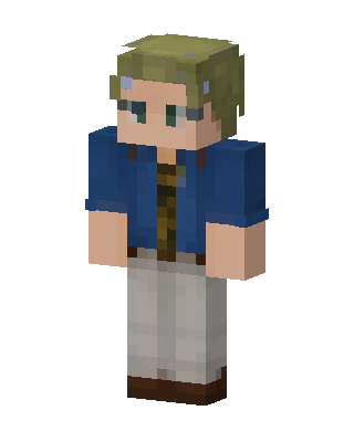 Blue Player Boy Minecraft blue skin