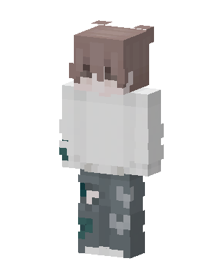 Cozy Camo Boy skin, 3D preview