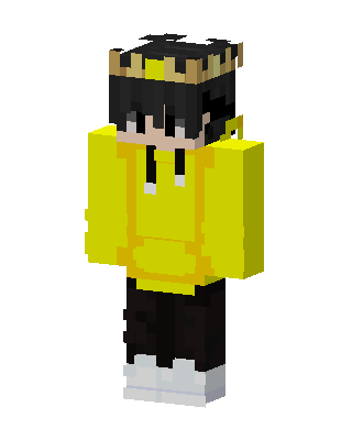 Yellow Hoodie Prince Minecraft skin