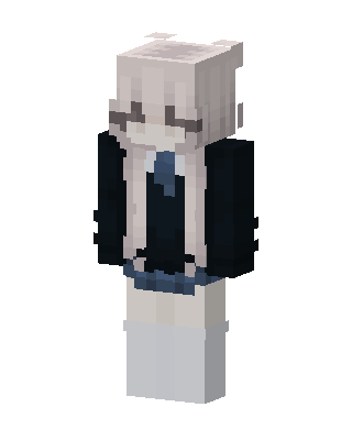 Sleepy Schoolgirl Minecraft skin