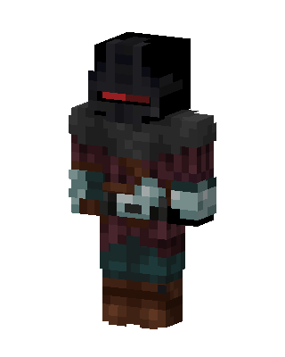 Dark Knight skin, 3D preview