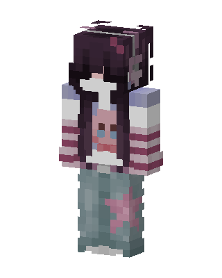Pastel Star Jeans Minecraft skin