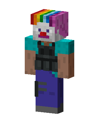 Tactical Clown Minecraft skin