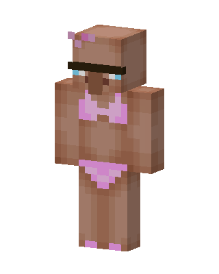 Brown Cutie Girl Minecraft skin