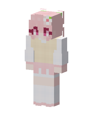 White Queen skin, 3D preview