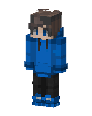 Blue Player Boy Minecraft blue skin
