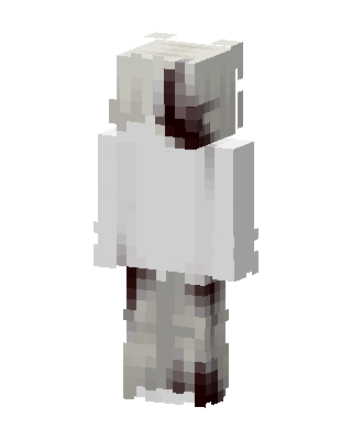 White Player Minecraft white skin