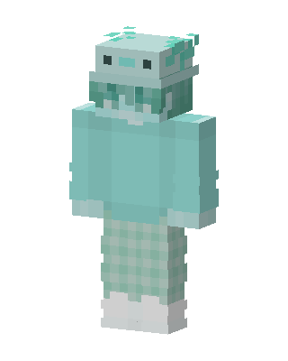 Teal Animal Minecraft skin
