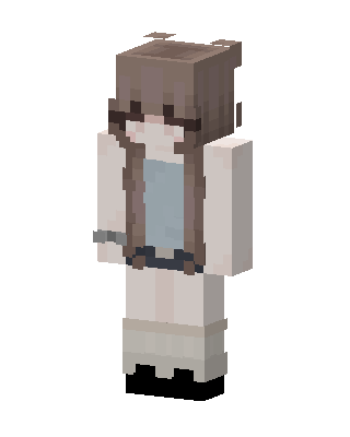 White Player Girl Minecraft skin