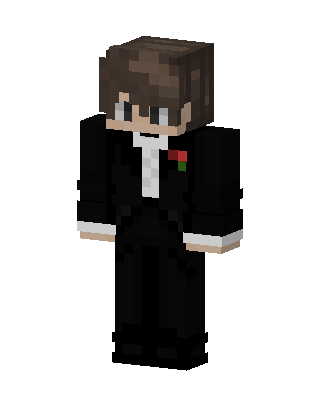 Tuxedo Boy skin, 3D preview