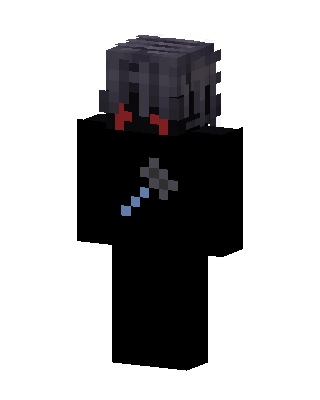 Black Fighter Boy skin, 3D preview