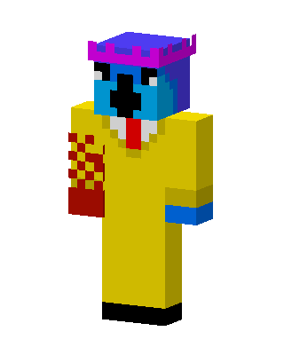 Royal Stitch skin, 3D preview
