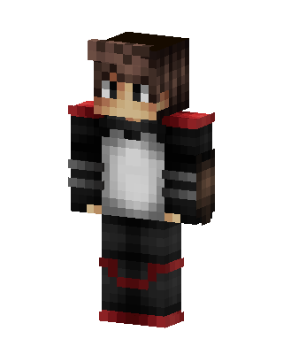 Black Player Boy skin, 3D preview