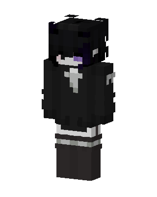 Shadow Hoodie skin, 3D preview