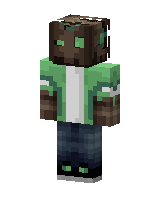 Mossy Stump skin, 3D preview