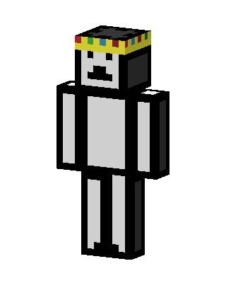Crowned Panda skin, 3D preview