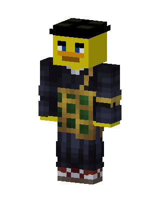 Chica Gentleman skin, 3D preview