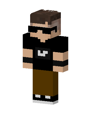 Cool Shades Guy skin, 3D preview