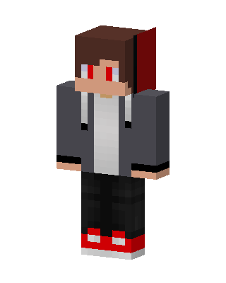 Gray Player Boy Minecraft skin