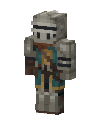 Astora Knight skin, 3D preview