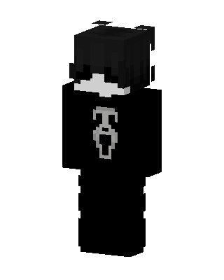Black Villain skin, 3D preview