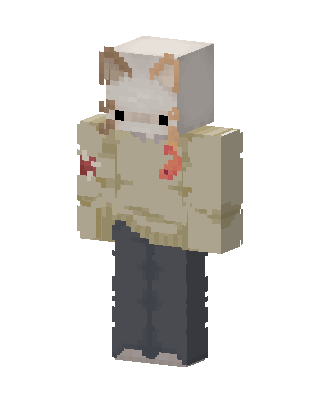 White Animal Minecraft skin