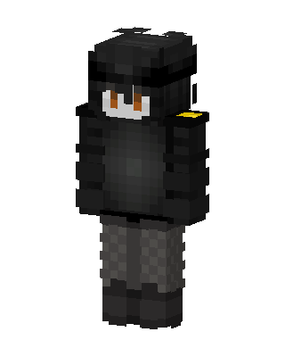 Shadow Hoodie skin, 3D preview