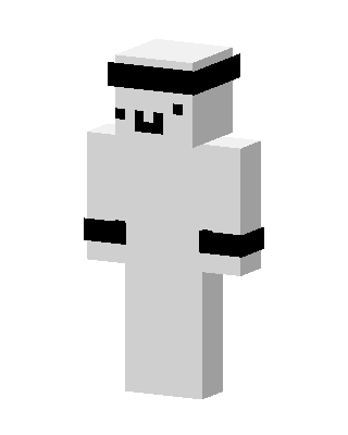 White Headband Guy Minecraft skin