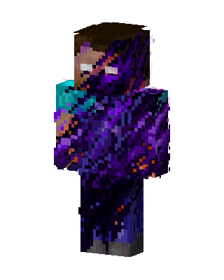Void Herobrine Minecraft skin