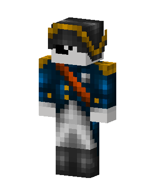Napoleon Bonaparte skin, 3D preview