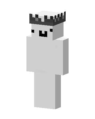 Crowned Marshmallow skin, 3D preview