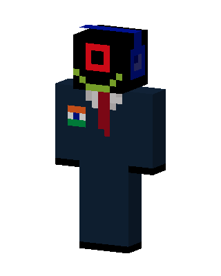 Indian Suit Agent skin, 3D preview