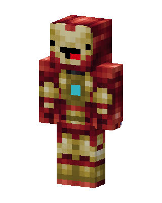 Red Masked Hero Boy Minecraft skin