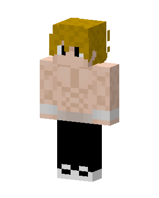 Pink Player Boy skin, 3D preview