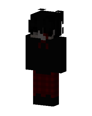 Plaid Goth Minecraft skin