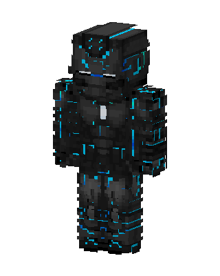 Neon Armor skin, 3D preview