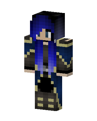 Midnight Mage skin, 3D preview